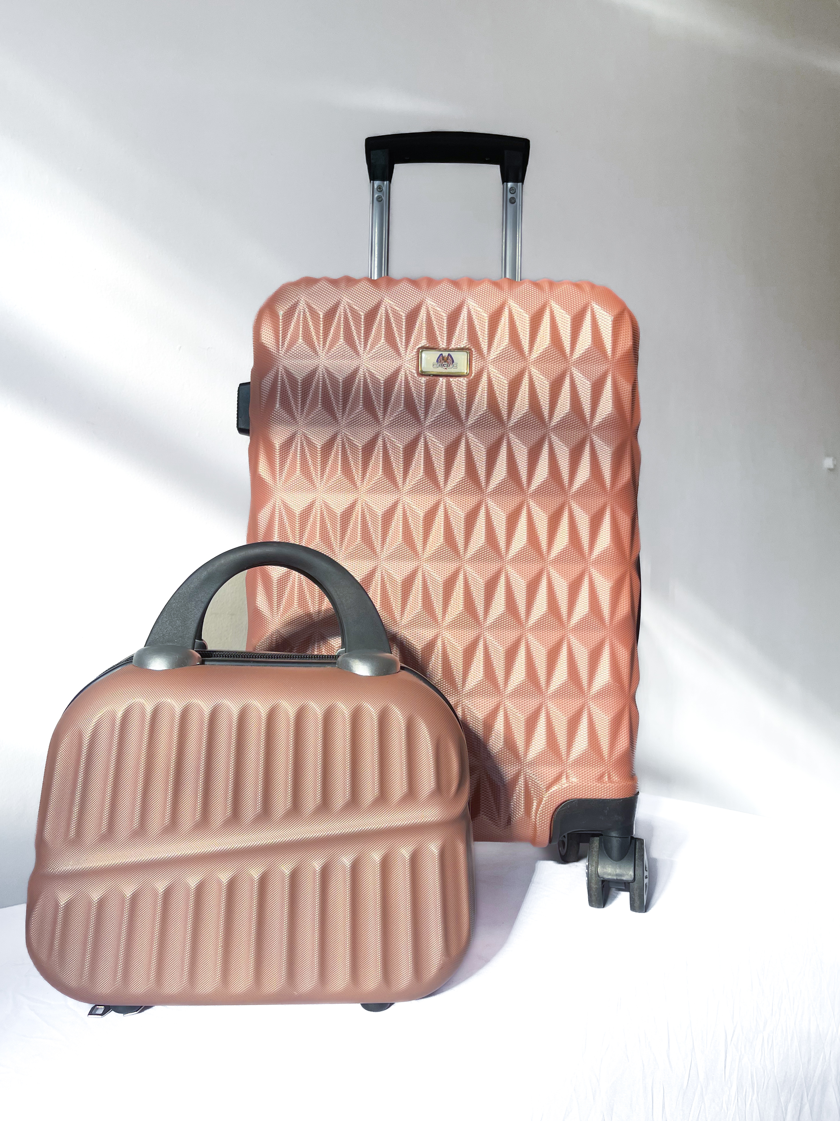 Mala De Bordo P 10 Kg Diamante Rose Gold 